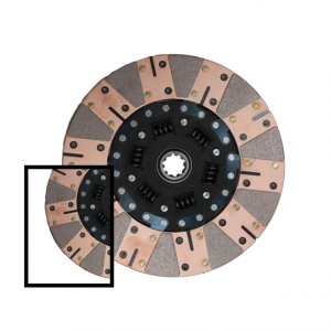 Ford Mustang Clutch Disc - McLeod Racing - 600 Series Ceramic/Ceramic - `15-`16